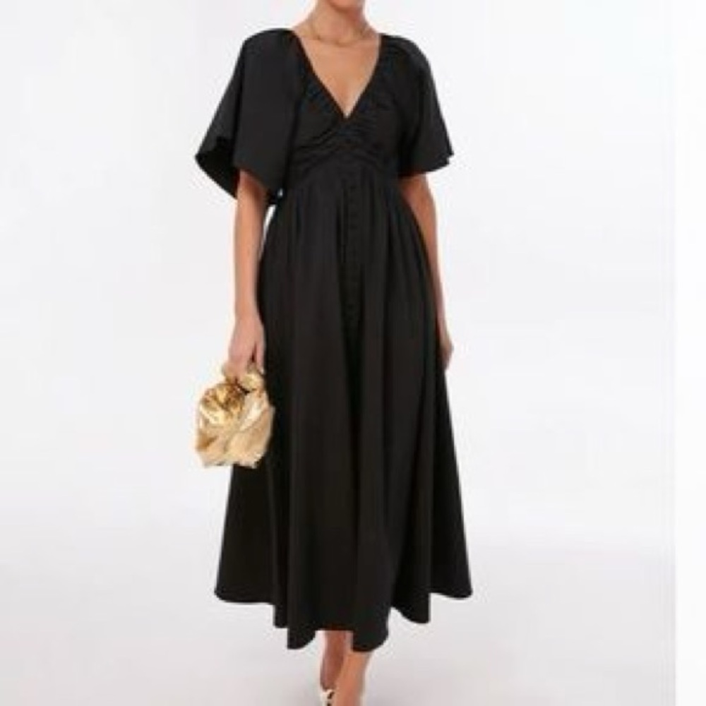 Tuckernuck Black Viviana Maxi Dress NWT